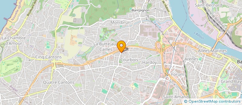 localisation de l'entreprise MONSIEUR LOIC BELLOCQ  AMENDEUIX-ONEIX