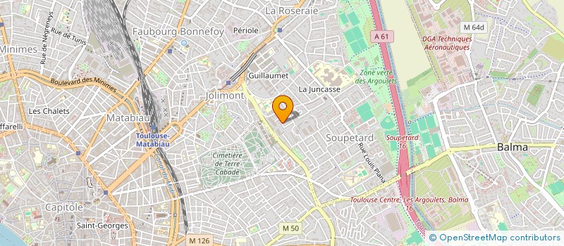 localisation de l'entreprise MONSIEUR LOIC BELLONCLE à TOULOUSE