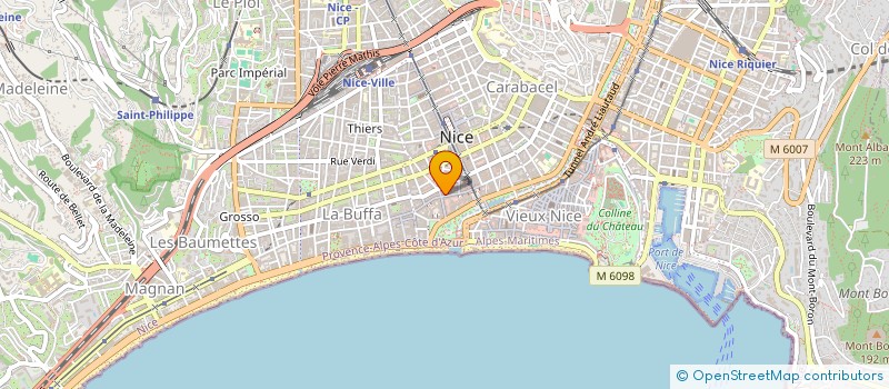 localisation de l'entreprise MONSIEUR LOIC BENSAID  NICE