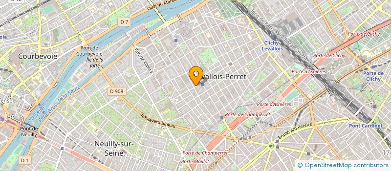 localisation de l'entreprise MONSIEUR LOIC BERARDENGO à LEVALLOIS-PERRET