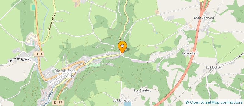 localisation de l'entreprise MONSIEUR LOIC BEREAUX  LE VAL-D'AJOL