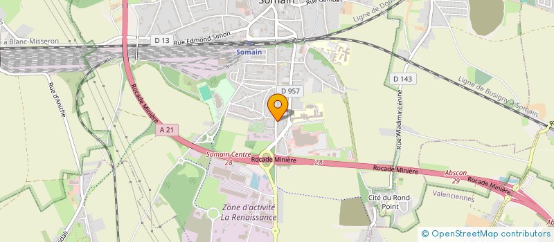 localisation de l'entreprise MONSIEUR LOIC BERGER  SOMAIN