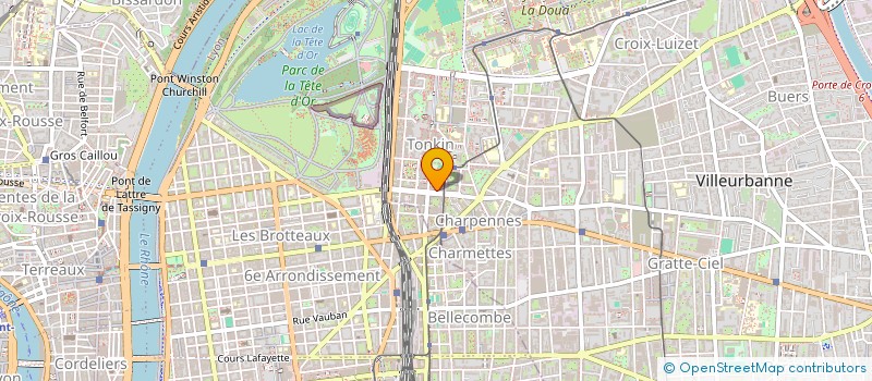 localisation de l'entreprise MONSIEUR LOIC BERNARD  VILLEURBANNE