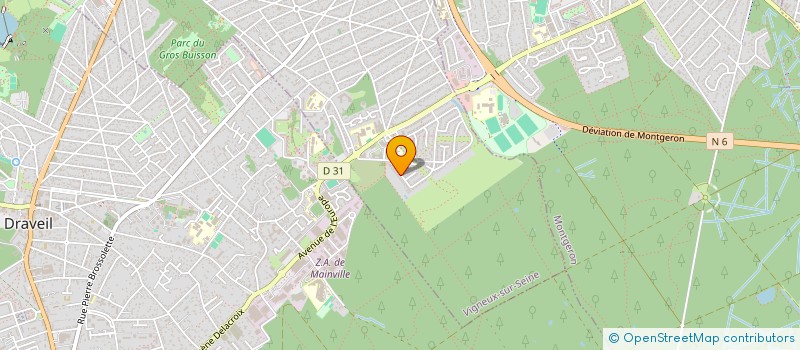 localisation de l'entreprise MONSIEUR LOIC BERNARD  VIGNEUX-SUR-SEINE