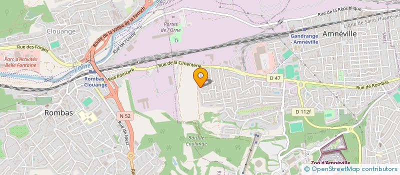 localisation de l'entreprise MONSIEUR LOIC BERNOT  AMNEVILLE