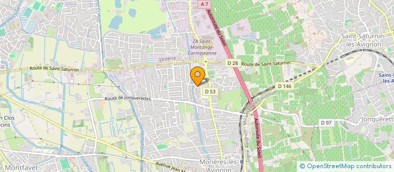 localisation de l'entreprise MONSIEUR LOIC BERTAUX  MORIERES-LES-AVIGNON