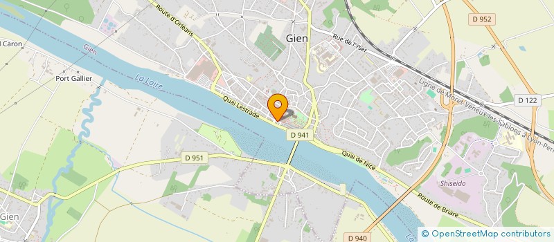 localisation de l'entreprise MONSIEUR LOIC BERTRAND à GIEN
