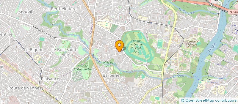 localisation de l'entreprise MONSIEUR LOIC BESCHON-TAISANT à NANTES