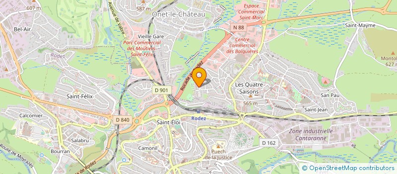 localisation de l'entreprise MONSIEUR LOIC BESSES  QUINT-FONSEGRIVES