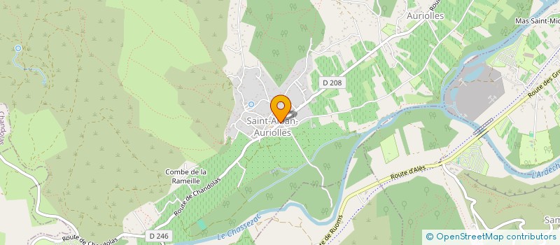 localisation de l'entreprise MONSIEUR LOIC BETTON  PRADONS