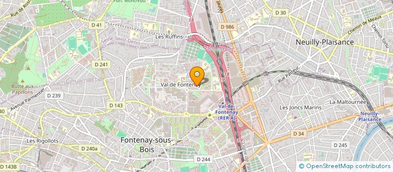 localisation de l'entreprise MONSIEUR LOIC BEURNEZ  LA FERTE-SOUS-JOUARRE
