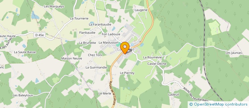 localisation de l'entreprise MONSIEUR LOIC BIARD  SAINT CREPIN D AUBEROCHE