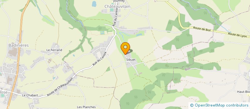 localisation de l'entreprise MONSIEUR LOIC BILLAT  CHATEAUVILAIN