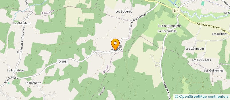 localisation de l'entreprise MONSIEUR LOIC BILLERES  VOUZAN