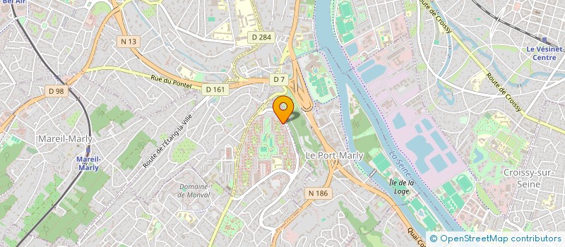 localisation de l'entreprise MONSIEUR LOIC BILLIAU  MARLY-LE-ROI