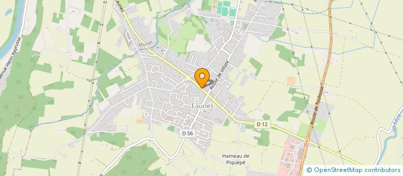 localisation de l'entreprise MONSIEUR LOIC BLANQUET  EAUNES