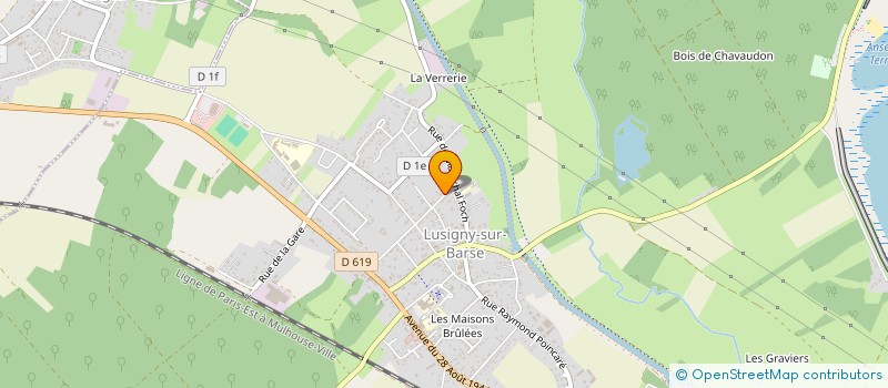 localisation de l'entreprise MONSIEUR LOIC BLEZEAU à LUSIGNY-SUR-BARSE
