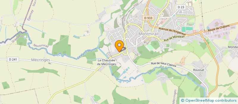 localisation de l'entreprise MONSIEUR LOIC BLOCQUEL  MONTMIRAIL