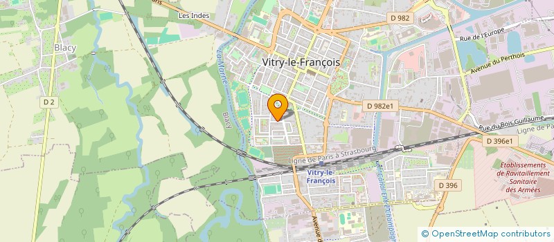 localisation de l'entreprise MONSIEUR LOIC BOBET à VITRY-LE-FRANCOIS