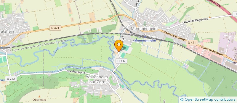 localisation de l'entreprise MONSIEUR LOIC BOCQUEL  WALTENHEIM-SUR-ZORN