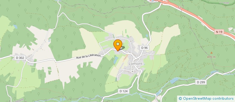 localisation de l'entreprise MONSIEUR LOIC BOILLOT  LOMONT