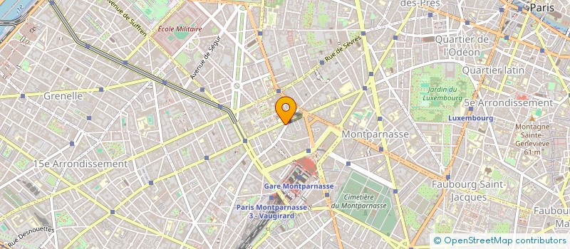 localisation de l'entreprise MONSIEUR LOIC BONNEAU MOSCARDO  PARIS