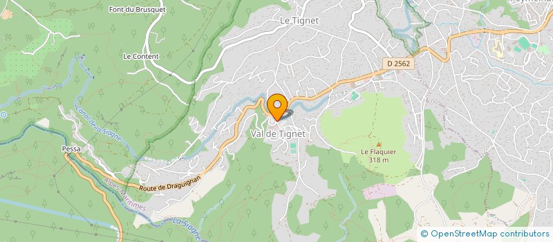localisation de l'entreprise MONSIEUR LOIC BOSCQ à LE TIGNET