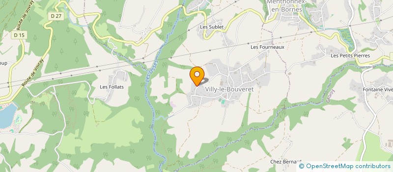 localisation de l'entreprise MONSIEUR LOIC BOUCHET  VILLY-LE-BOUVERET