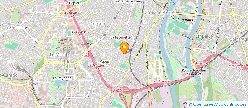 localisation de l'entreprise MONSIEUR LOIC BOUE à TOULOUSE