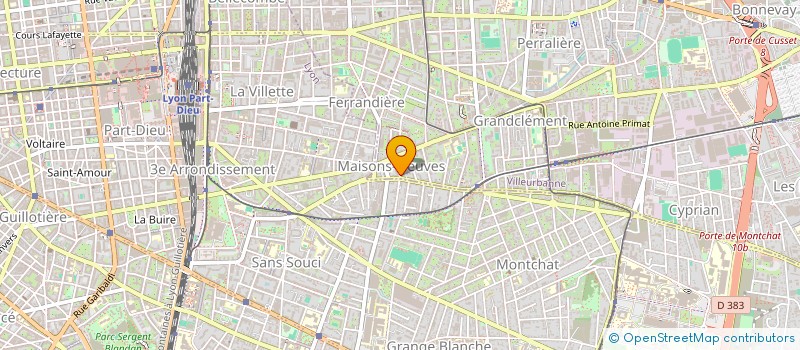 localisation de l'entreprise MONSIEUR LOIC BOUILLOT  VILLEURBANNE