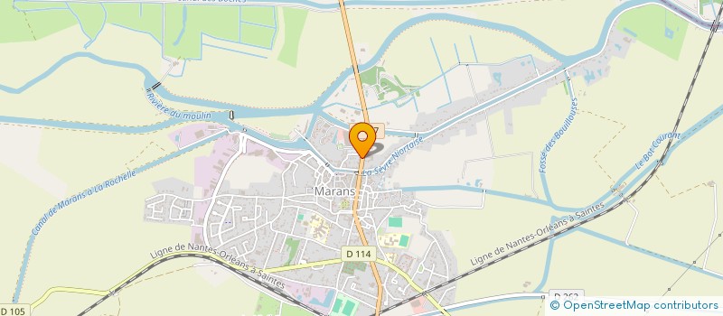 localisation de l'entreprise MONSIEUR LOIC BOULAY  MARANS