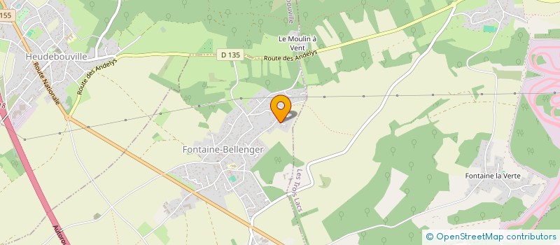 localisation de l'entreprise MONSIEUR LOIC BOULNOIS  FONTAINE-BELLENGER