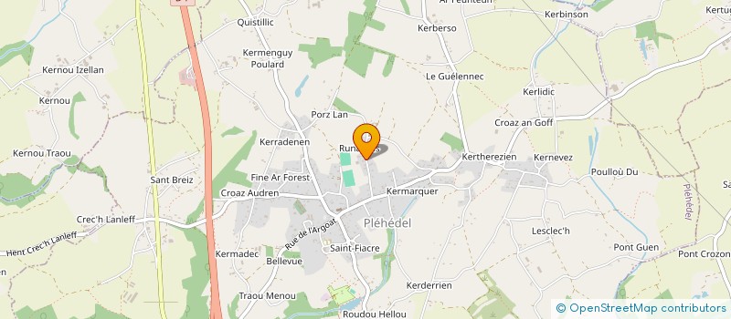 localisation de l'entreprise MONSIEUR LOIC BOUQUIN  PLEHEDEL