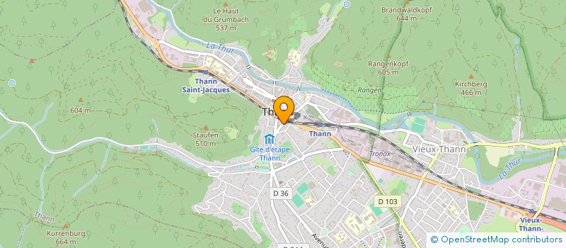 localisation de l'entreprise MONSIEUR LOIC BOURDIN  THANN