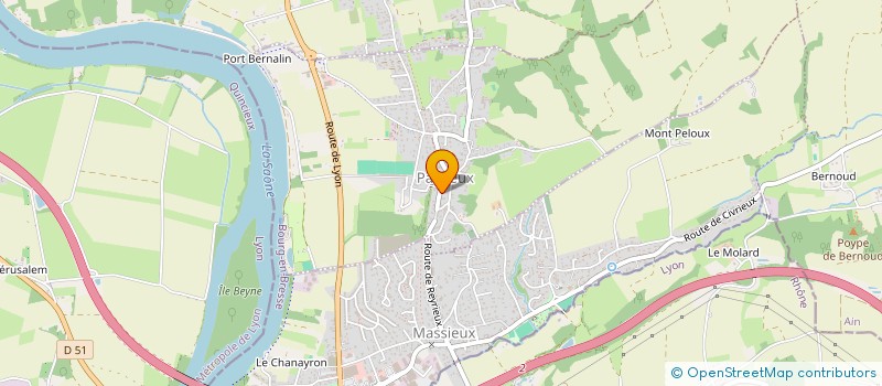 localisation de l'entreprise MONSIEUR LOIC BOURDONNEL  PARCIEUX