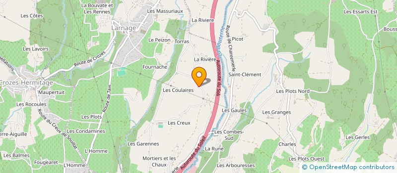 localisation de l'entreprise MONSIEUR LOIC BOURJAT  BEAUSEMBLANT