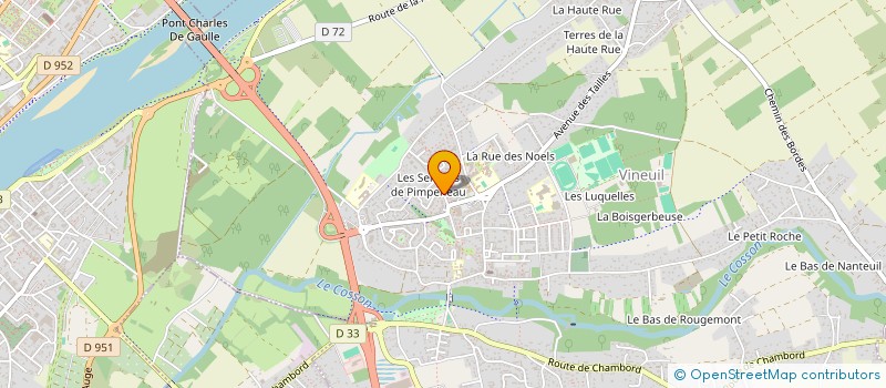 localisation de l'entreprise MONSIEUR LOIC BOURNON à VINEUIL