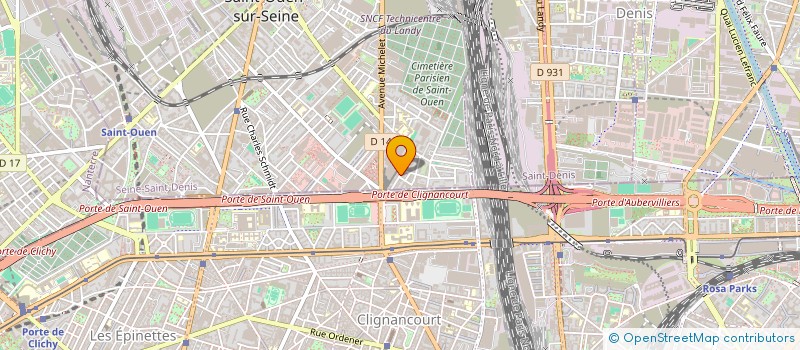 localisation de l'entreprise MONSIEUR LOIC BOURSIER à SAINT-OUEN-SUR-SEINE