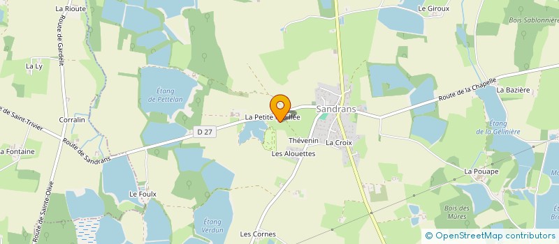 localisation de l'entreprise MONSIEUR LOIC BOYER à SANDRANS