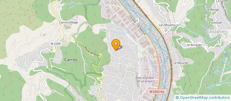 localisation de l'entreprise MONSIEUR LOIC BRAQUET à CARROS