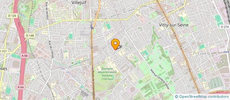 localisation de l'entreprise MONSIEUR LOIC BRASSIER à VITRY-SUR-SEINE