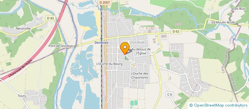 localisation de l'entreprise MONSIEUR LOIC BRECY à DORDIVES