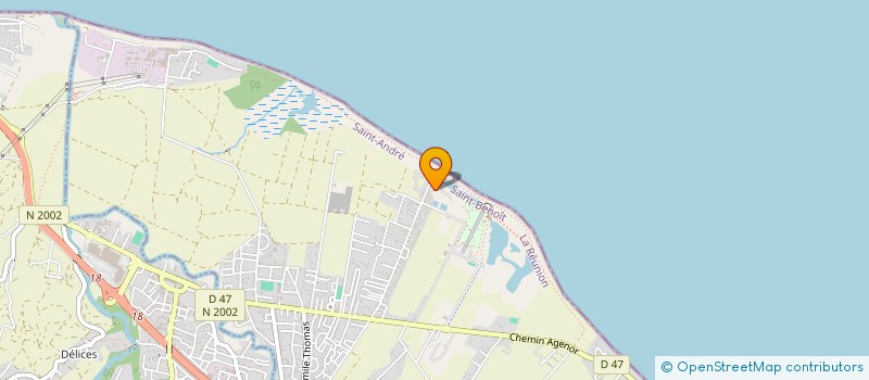 localisation de l'entreprise MONSIEUR LOIC BRIGY CATRONIA  SAINT-ANDRE