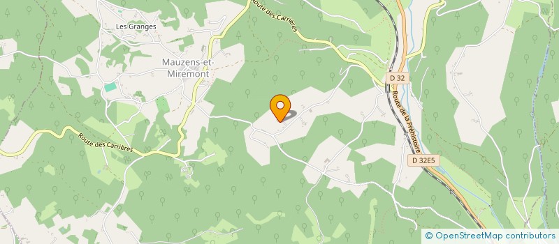 localisation de l'entreprise MONSIEUR LOIC BROUDISCOU à MAUZENS-ET-MIREMONT