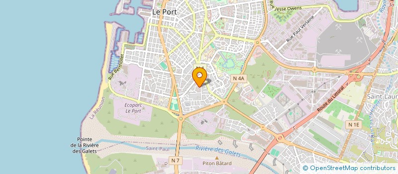 localisation de l'entreprise MONSIEUR LOIC BROUHAN  LE PORT