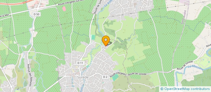 localisation de l'entreprise MONSIEUR LOIC BRUGNE  SOREDE