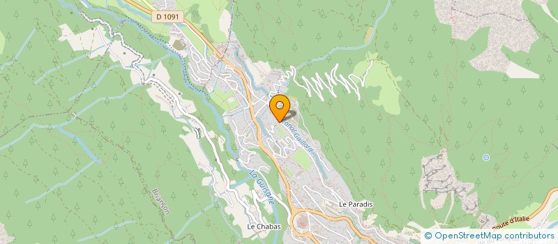 localisation de l'entreprise MONSIEUR LOIC BRUN  BRIANCON