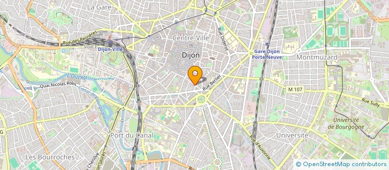 localisation de l'entreprise MONSIEUR LOIC BRUNOT à DIJON