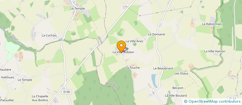 localisation de l'entreprise MONSIEUR LOIC BUARD  BOURSEUL