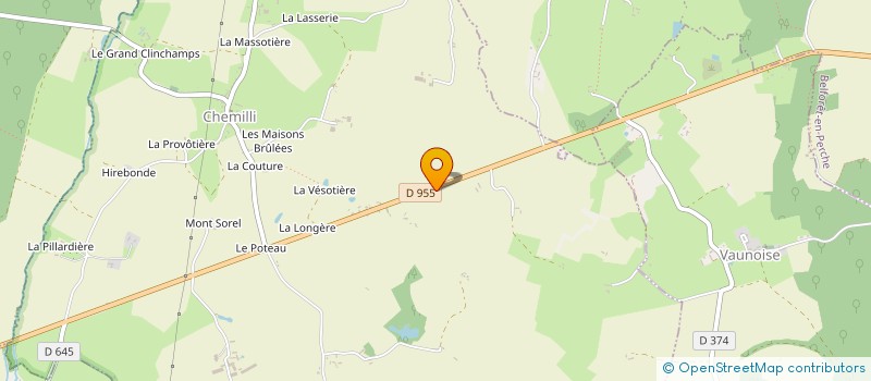 localisation de l'entreprise MONSIEUR LOIC BUSSON  CHEMILLI